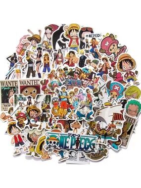 2/$10  22 Piece One Piece Anime Sticker Set